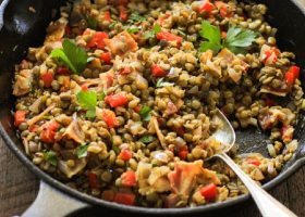 طريقة عمل سلطة العدس بالتونة للرجيم