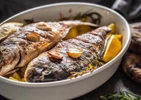 طريقة عمل سمك السوبريم بالفرن