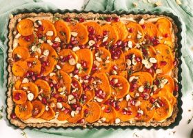 طريقة عمل حلوى البطاطا الحلوة بالفرن