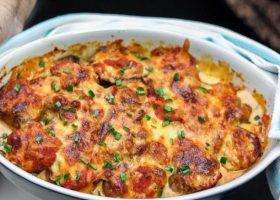 طريقة عمل طاجن باذنجان بالدجاج