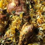 طريقة عمل أرز مع الدجاج بدبس الرمان