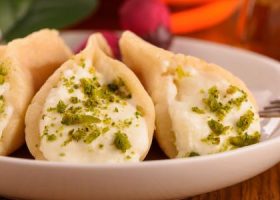 طريقة عمل قطايف القشدة