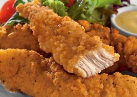 طريقة عمل أصابع الدجاج مع غموس الخردل