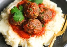 طريقة عمل كفتة القرنبيط باللحمة المفرومة