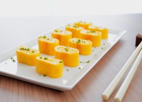 طريقة عمل لفائف البيض الكورية