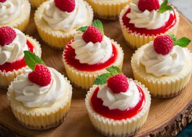 طريقة عمل ميني تشيز كيك الكرز