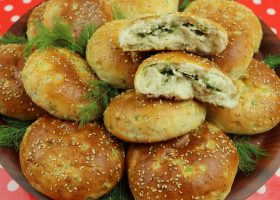 طريقة عمل فطائر الشبت التركية