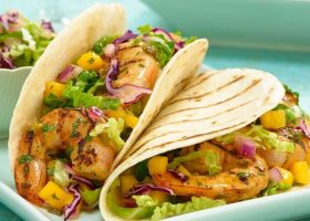 طريقة عمل تاكو الروبيان