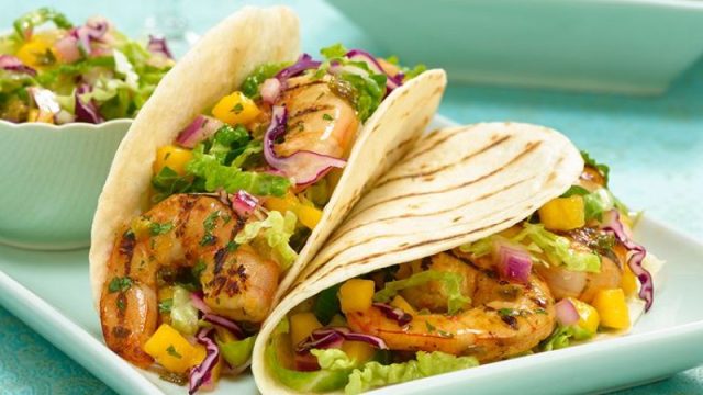 طريقة عمل تاكو الروبيان