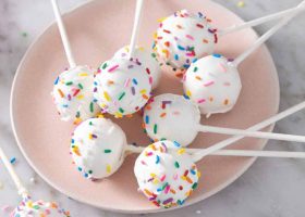 طريقة عمل كيك بوبس للاطفال