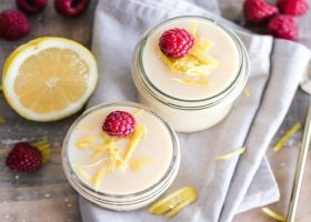 طريقة عمل بودينج جوز الهند بالليمون