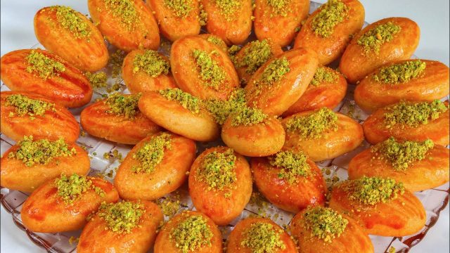 طريقة عمل رموش الست بالفرن