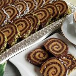 طريقة عمل حلى رولات التمر بالمكسرات