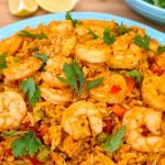 طريقة عمل رز بالجمبري والتوابل