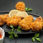 طريقة عمل سلمون بالبقسماط