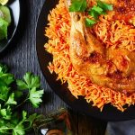 طريقة عمل طاجن الارز بالدجاج