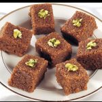 طريقة عمل حلى السميد بالكاكاو