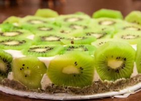 طريقة عمل تشيز كيك الكيوي