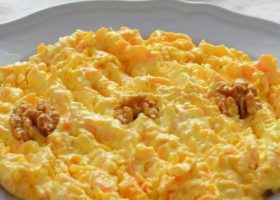 طريقة عمل سلطة الجزر بالزبادي والمايونيز