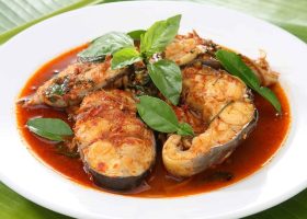 طريقة عمل سمك الكنعد بالفرن