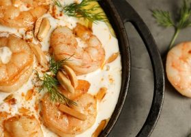 طريقة عمل فتة الروبيان