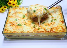 طريقة عمل فطيرة الراعي بالدجاج