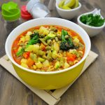 طريقة عمل شوربة الخضار المغربية