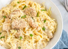 طريقة عمل باستا بالترافل والكريمة