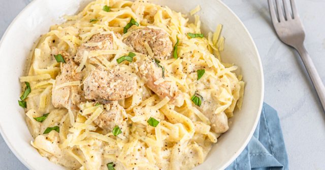 طريقة عمل باستا بالترافل والكريمة