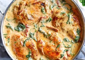 طريقة عمل دجاج توسكان الايطالي