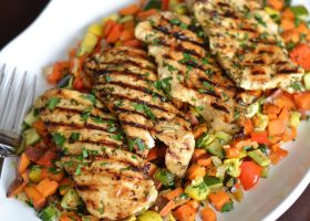 طريقة عمل دجاج مشوي على الطريقة الفرنسية