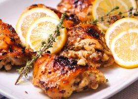 طريقة عمل دجاج بالثوم والليمون للرجيم