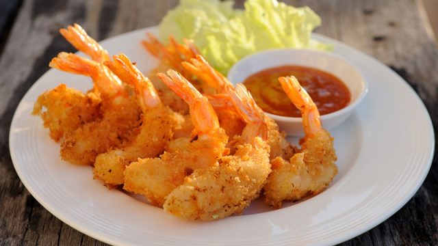 طريقة عمل جمبري بالبقسماط مقلي