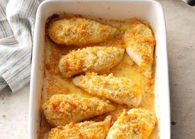 طريقة عمل دجاج مقرمش بصلصة الرانش