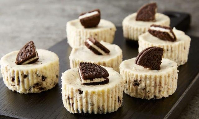 طريقة عمل ميني تشيز كيك الاوريو