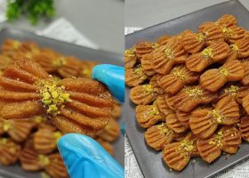 طريقة عمل حلى الفيونكة التركية