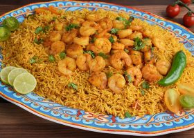 طريقة عمل كبسة سريعة بالجمبري