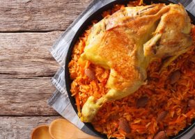 طريقة عمل الأرز الأفغاني بالدجاج