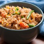 طريقة عمل أرز مقلي بالصويا صوص