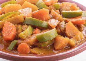 طريقة عمل ايدام بطاطس بالبازيلا والكاري