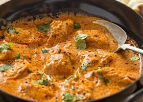 طريقة عمل دجاج بالكاري بالفرن