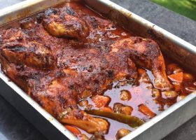 طريقة عمل الدجاج المسحب بقدر الضغط