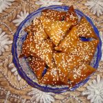 طريقة عمل البريوات المغربية باللوز