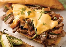 طريقة عمل فيليه ستيك ساندويش