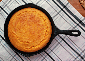 طريقة عمل خبز الذرة الحلو