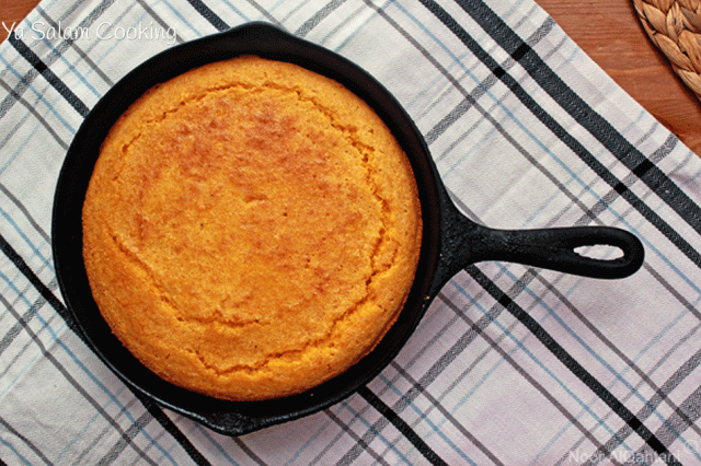 طريقة عمل خبز الذرة الحلو