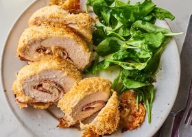 طريقة عمل لفائف إسكالوب الدجاج الصحية للرجيم