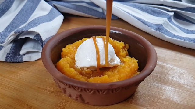 طريقة عمل بوظة البطاطا الحلوة