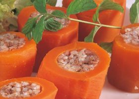 طريقة عمل محشي الجزر الأصفر الحمصي