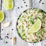 طريقة عمل أرز بالكزبرة الخضراء